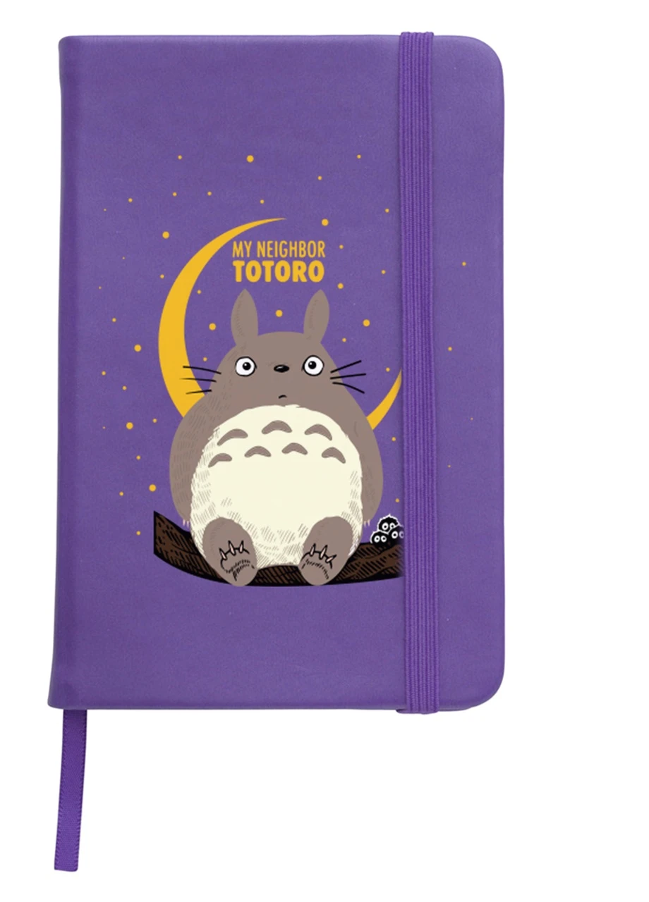 Блокнот А5 Мой сосед Тоторо (My Neighbor Totoro) Фиолетовый (92228-2657-PU) MobiPrint (257321427)