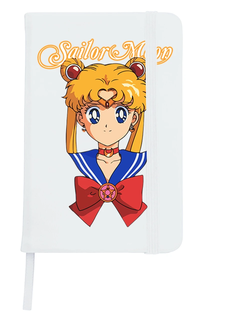 Блокнот А5 Сейлор Мун (Sailor Moon) Білий (92228-2915-WT) MobiPrint (257325439)