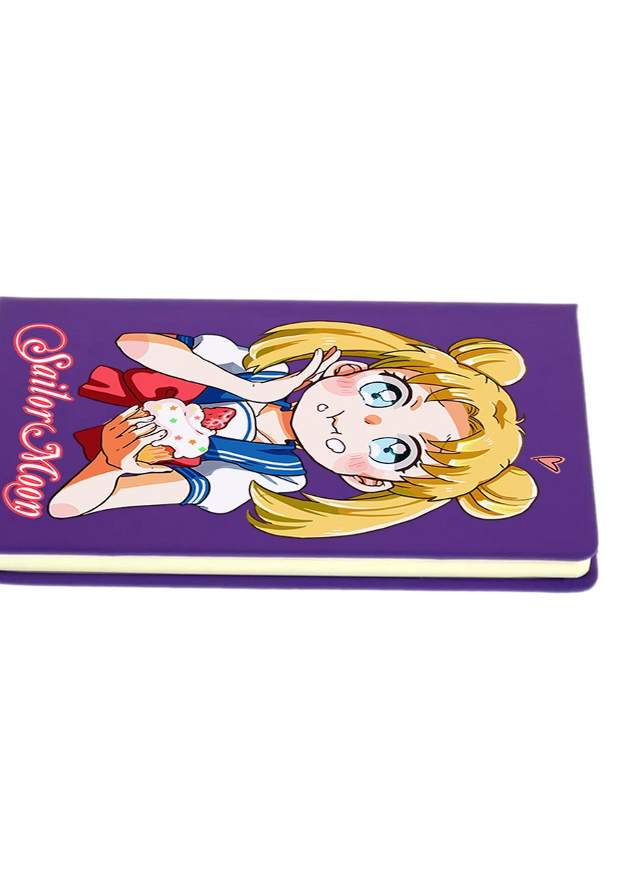 Блокнот А5 Сейлор Мун (Sailor Moon) Фіолетовий (92228-2917-PU) MobiPrint (257321945)