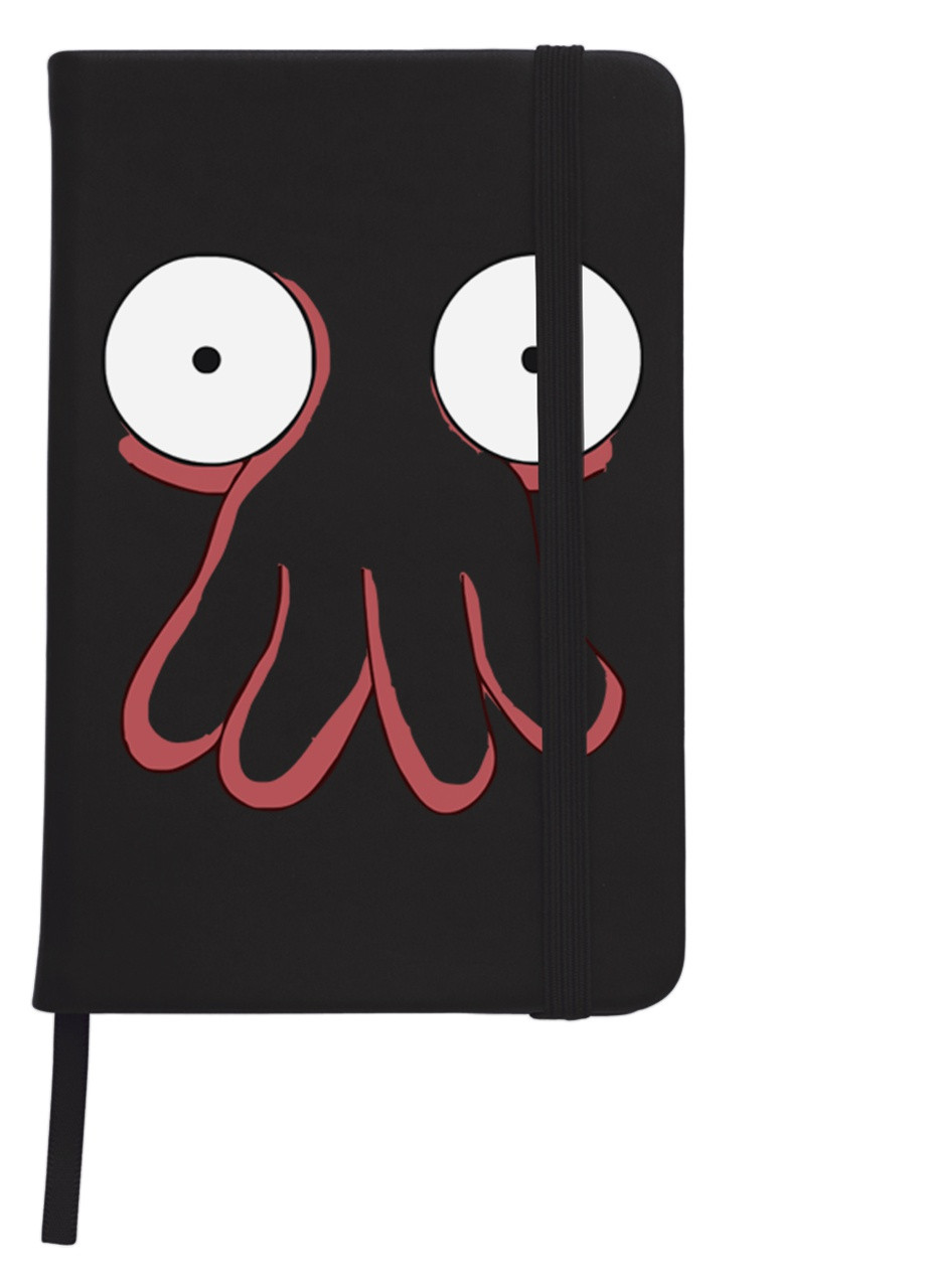 Блокнот А5 Лікар Зойдберг Футурама Чорний (92228-2029-BK) MobiPrint (257327202)