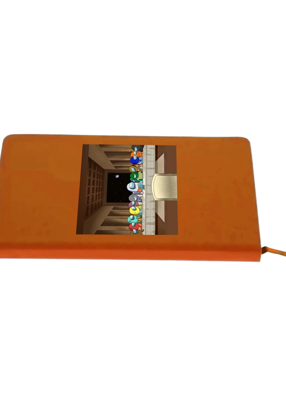 Блокнот А5 Амонг Ас (Among Us) Оранжевый (92228-2589-OG) MobiPrint (257328102)