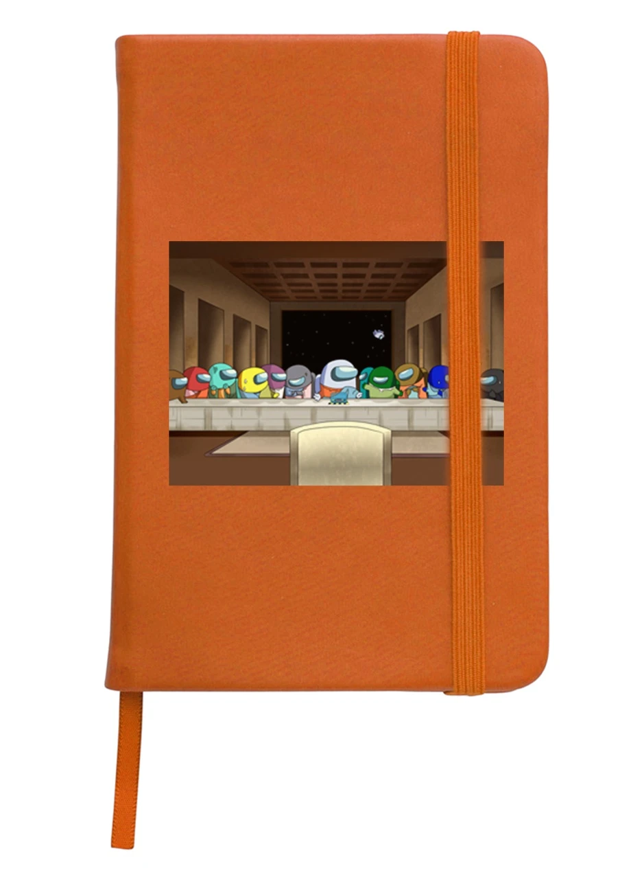 Блокнот А5 Амонг Ас (Among Us) Оранжевый (92228-2589-OG) MobiPrint (257328102)