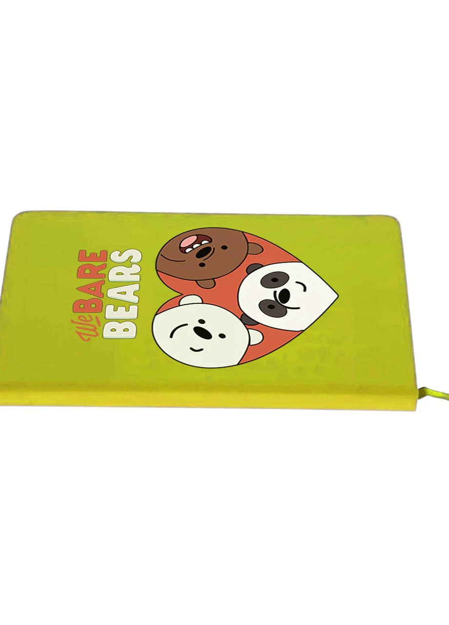 Блокнот А5 Вся правда о медведях (We Bare Bears) Салатовый (92228-2669-LM) MobiPrint (257326872)