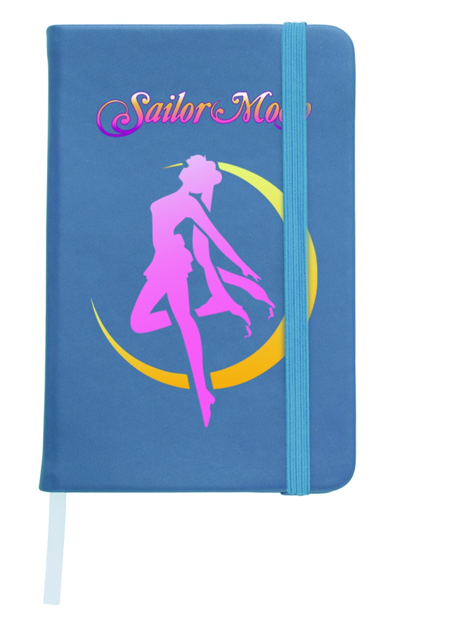 Блокнот А5 Сейлор Мун (Sailor Moon) Светло-голубой (92228-2658-SK) MobiPrint (257328113)