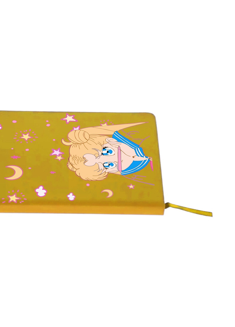 Блокнот А5 Сейлор Мун (Sailor Moon) Желтый (92228-2912-SY) MobiPrint (257329204)