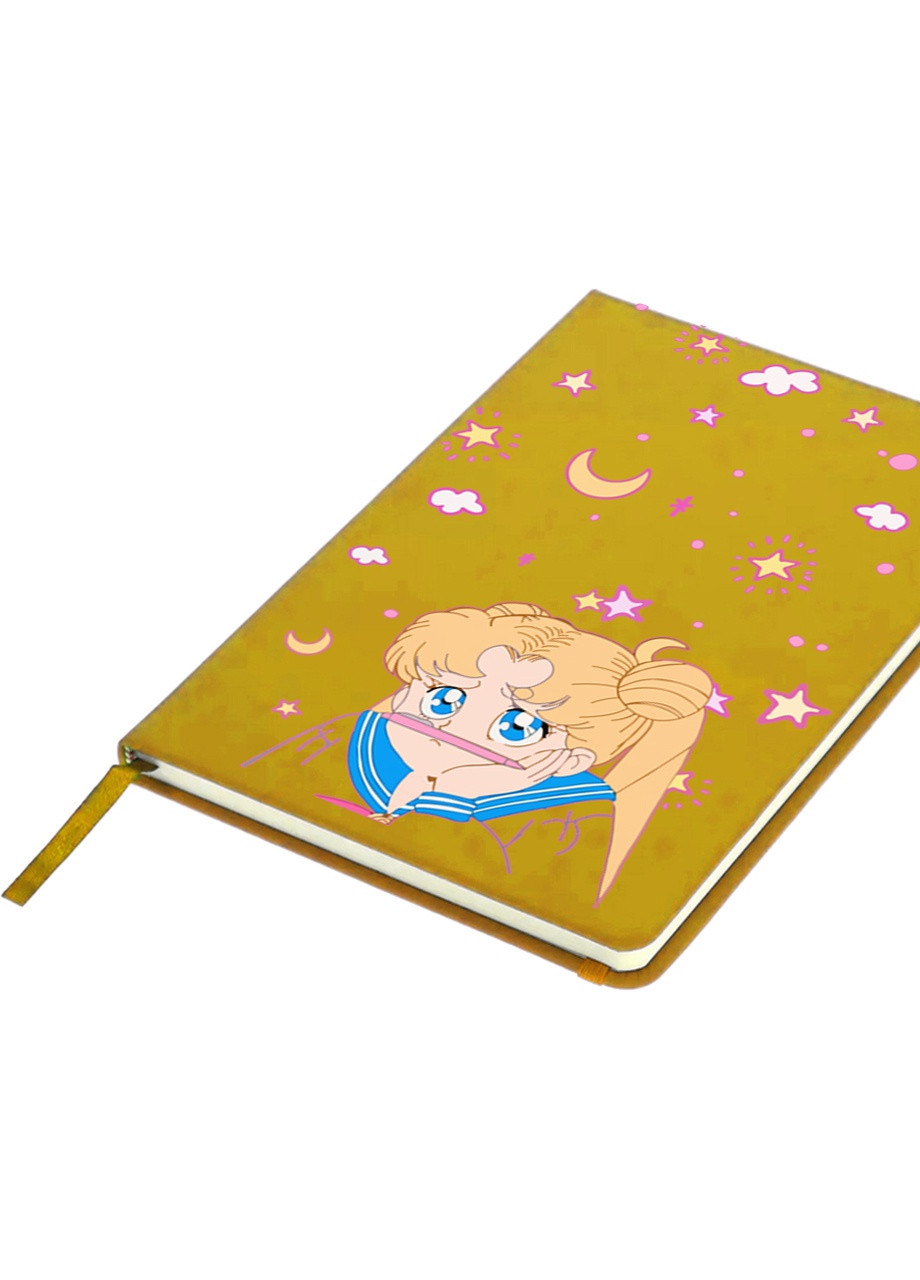 Блокнот А5 Сейлор Мун (Sailor Moon) Жовтий (92228-2912-SY) MobiPrint (257329204)