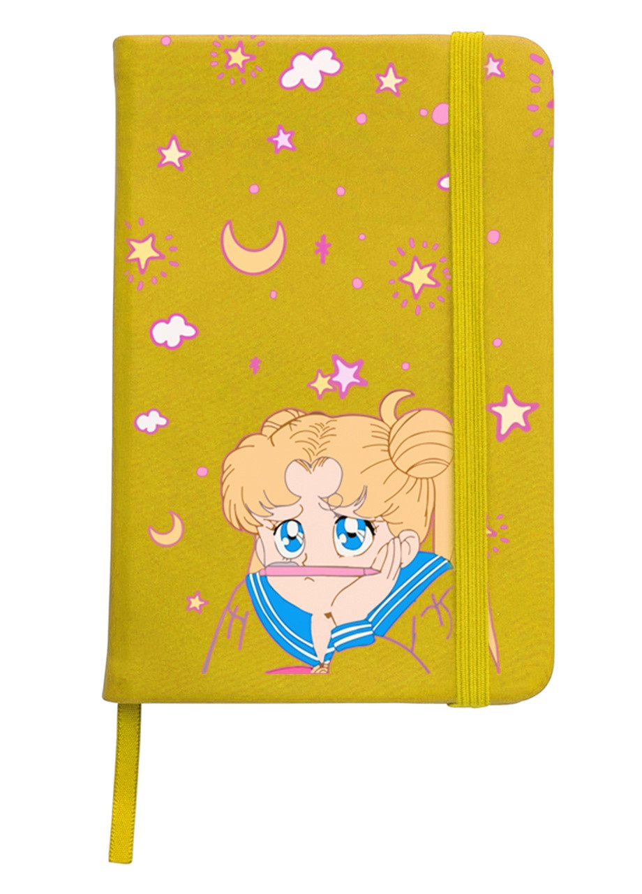 Блокнот А5 Сейлор Мун (Sailor Moon) Желтый (92228-2912-SY) MobiPrint (257329204)