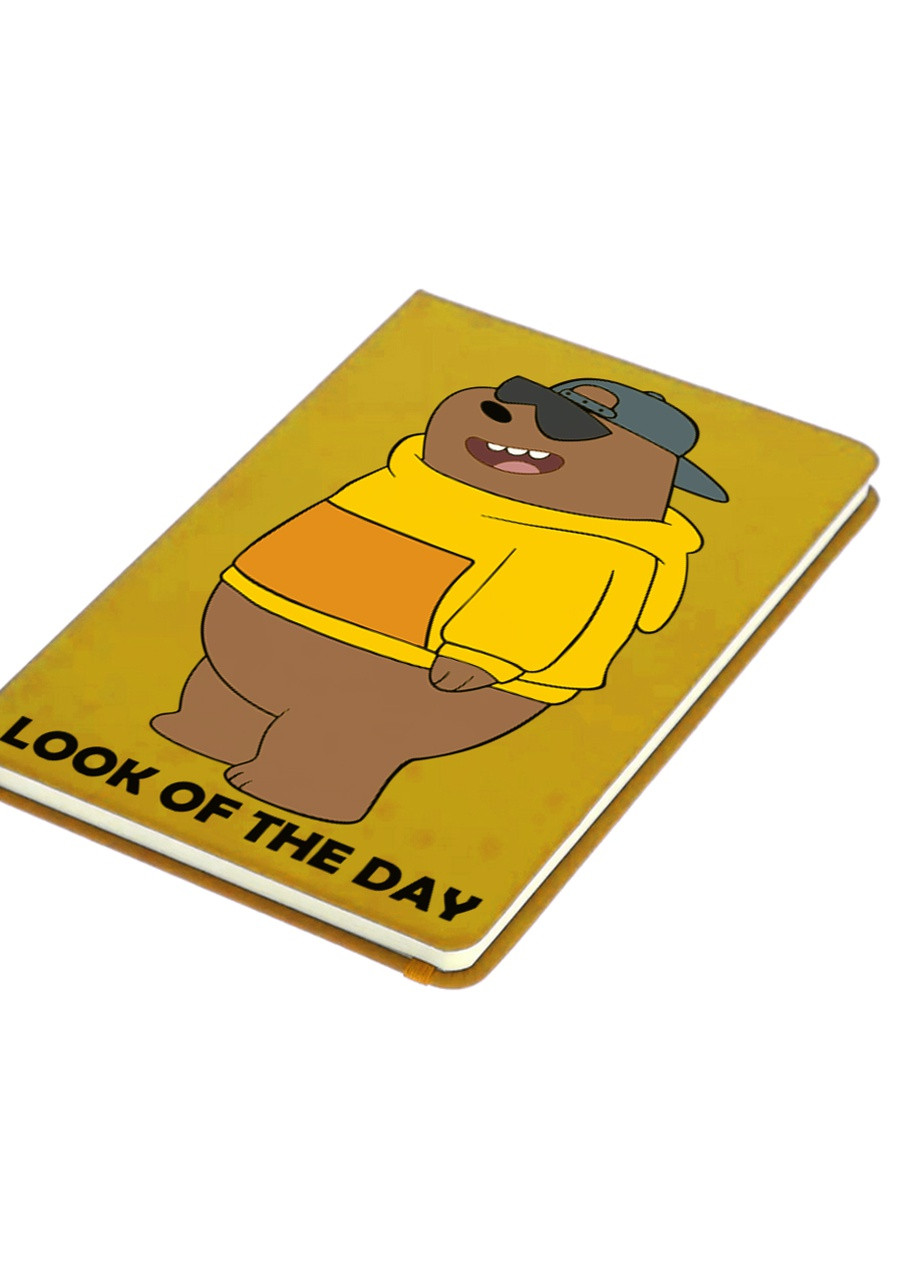 Блокнот А5 Вся правда про ведмедів (We Bare Bears) Жовтий (92228-2901-SY) MobiPrint (257321458)