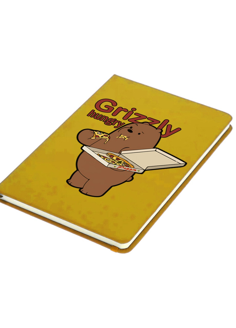 Блокнот А5 Вся правда про ведмедів (We Bare Bears) Жовтий (92228-2909-SY) MobiPrint (257328033)