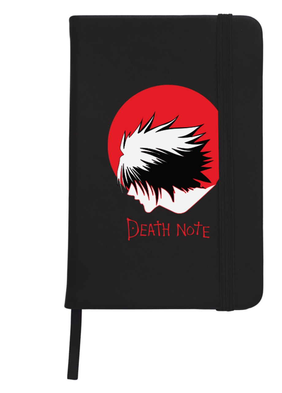 Блокнот А5 Эл Лоулайт Тетрадь смерти (Death Note) Черный (92228-2653-BK) MobiPrint (257328603)
