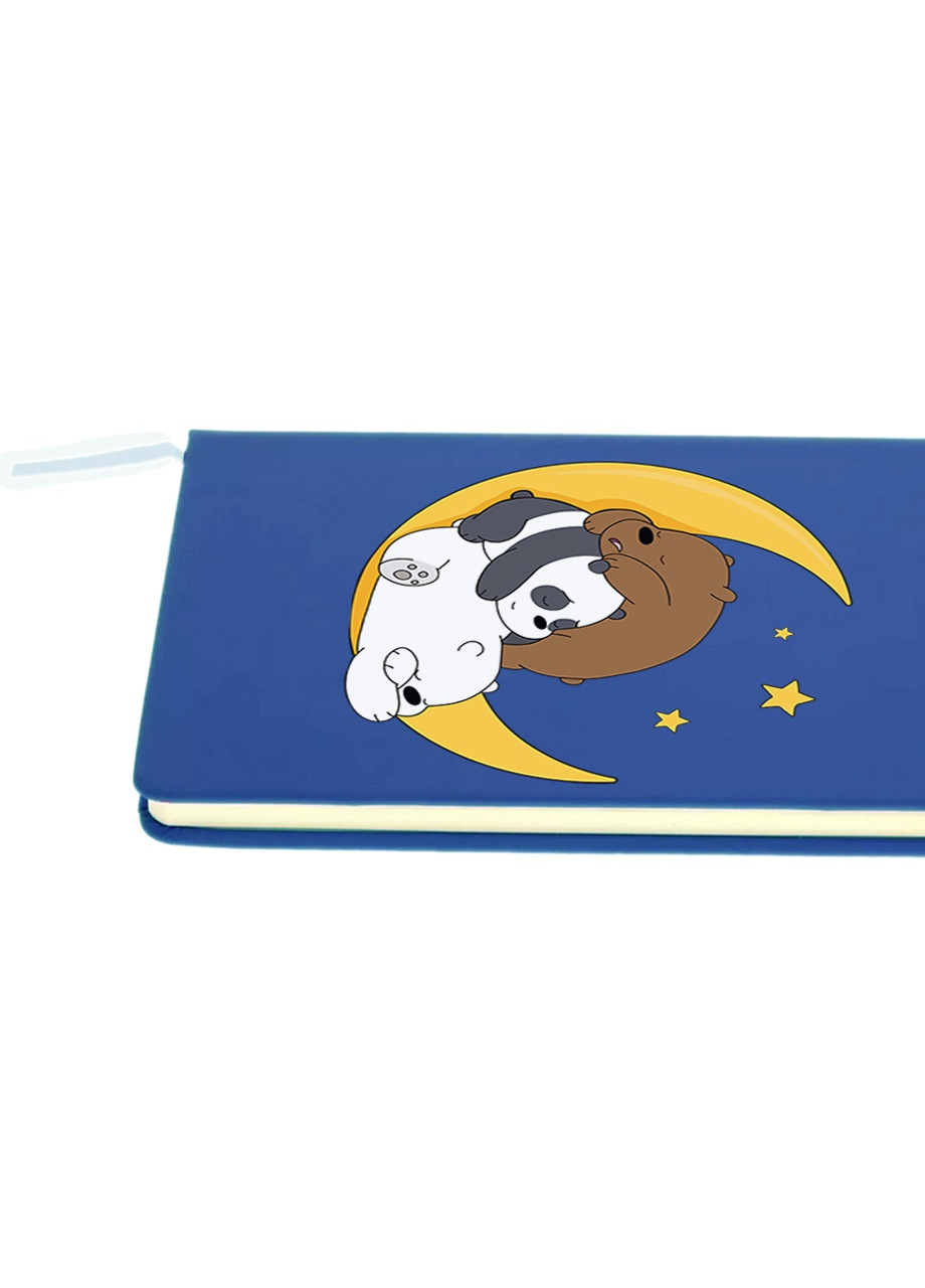 Блокнот А5 Вся правда о медведях (We Bare Bears) Светло-голубой (92228-2894-SK) MobiPrint (257323821)