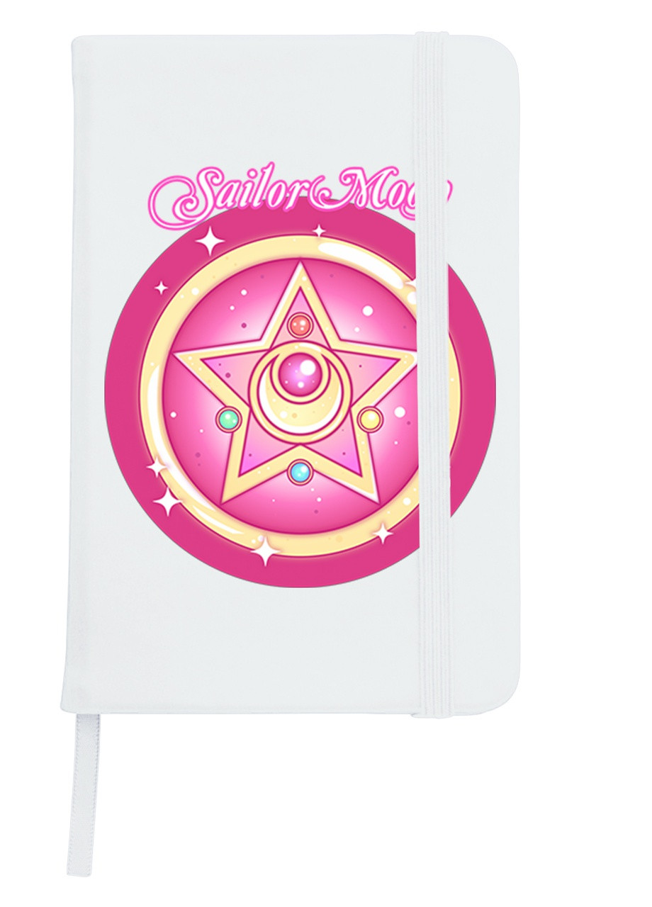 Блокнот А5 Сейлор Мун (Sailor Moon) Білий (92228-2918-WT) MobiPrint (257327060)