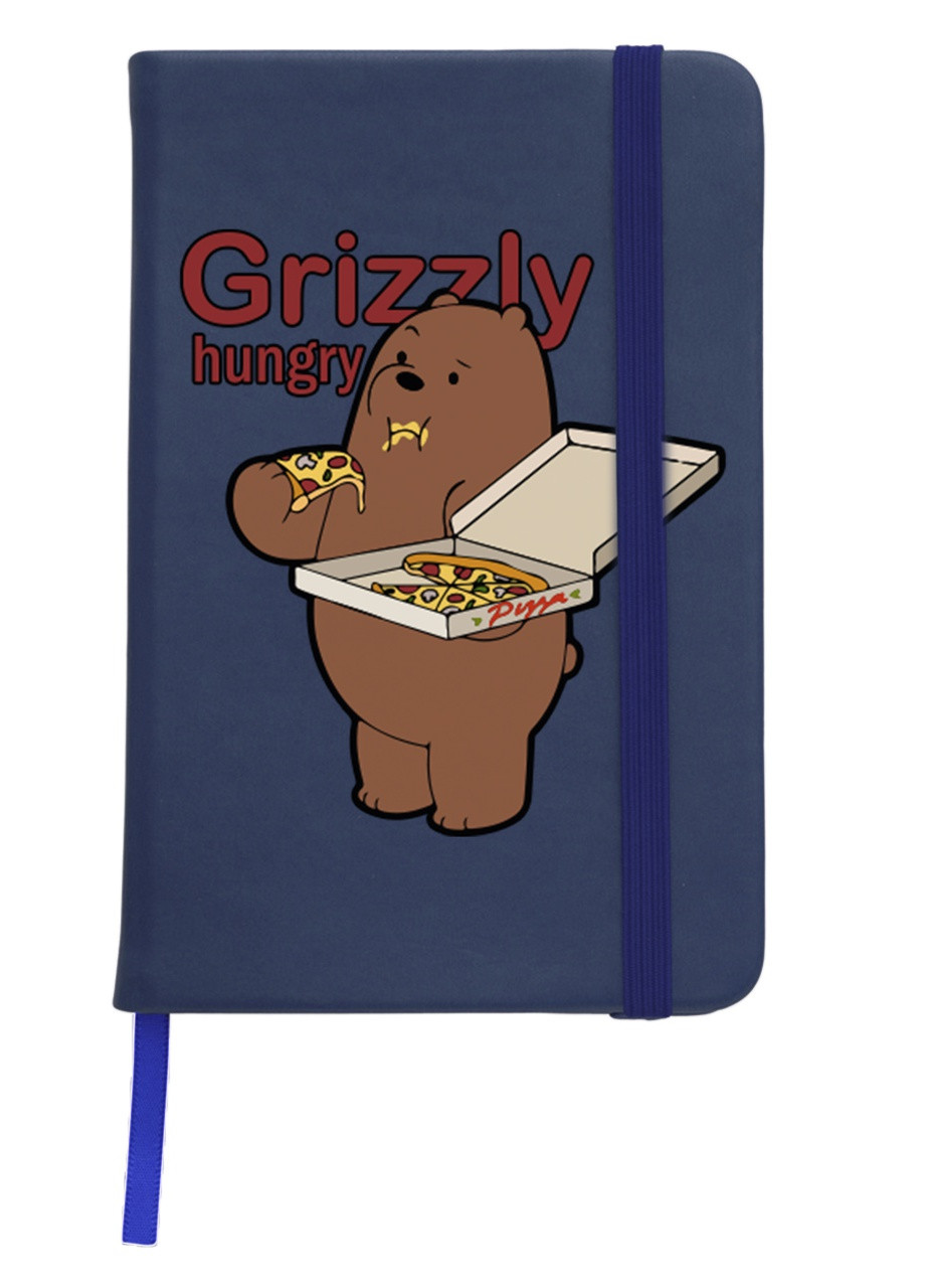 Блокнот А5 Вся правда о медведях (We Bare Bears) Темно-синий (92228-2909-NB) MobiPrint (257322038)