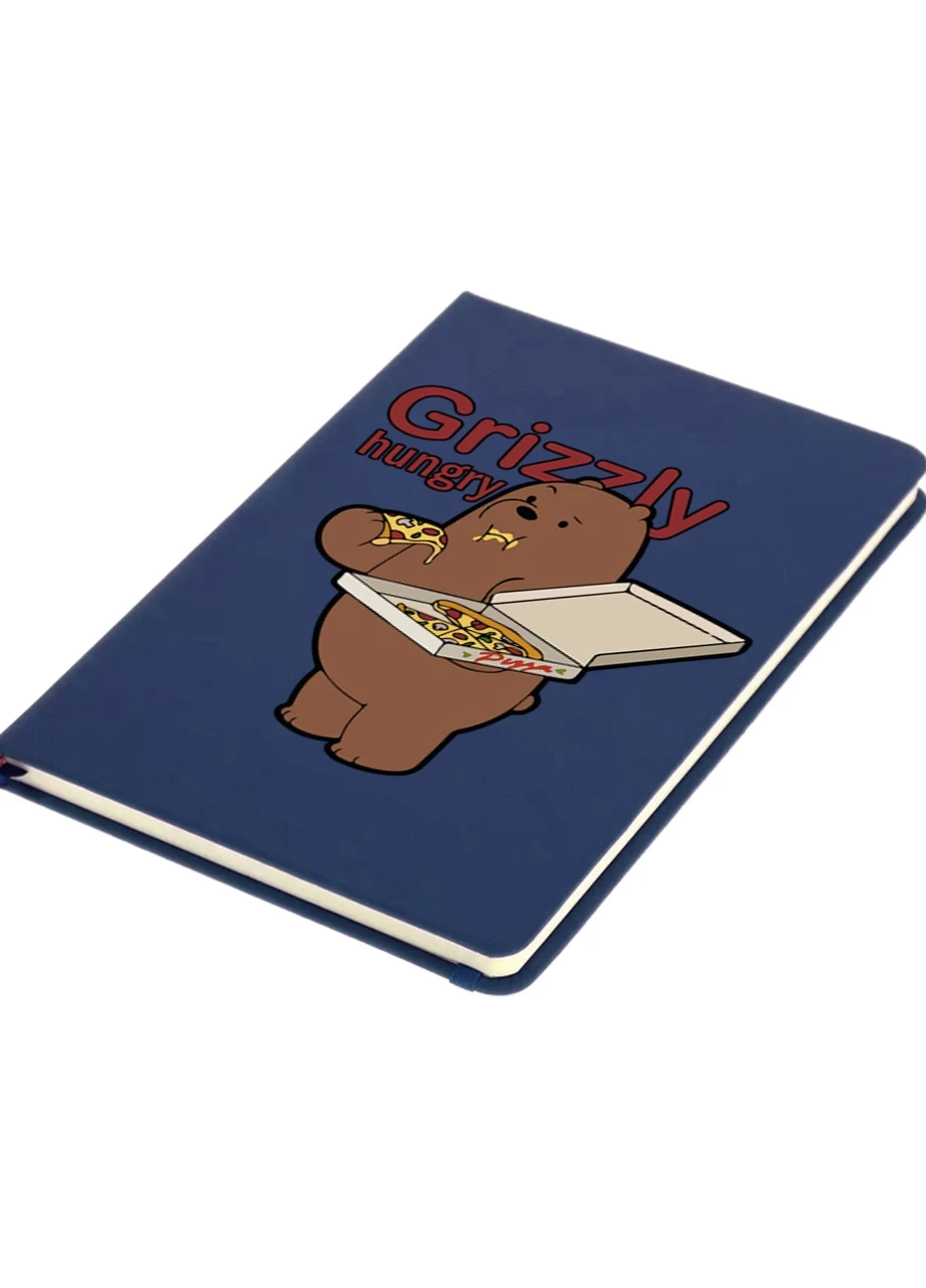 Блокнот А5 Вся правда о медведях (We Bare Bears) Темно-синий (92228-2909-NB) MobiPrint (257322038)