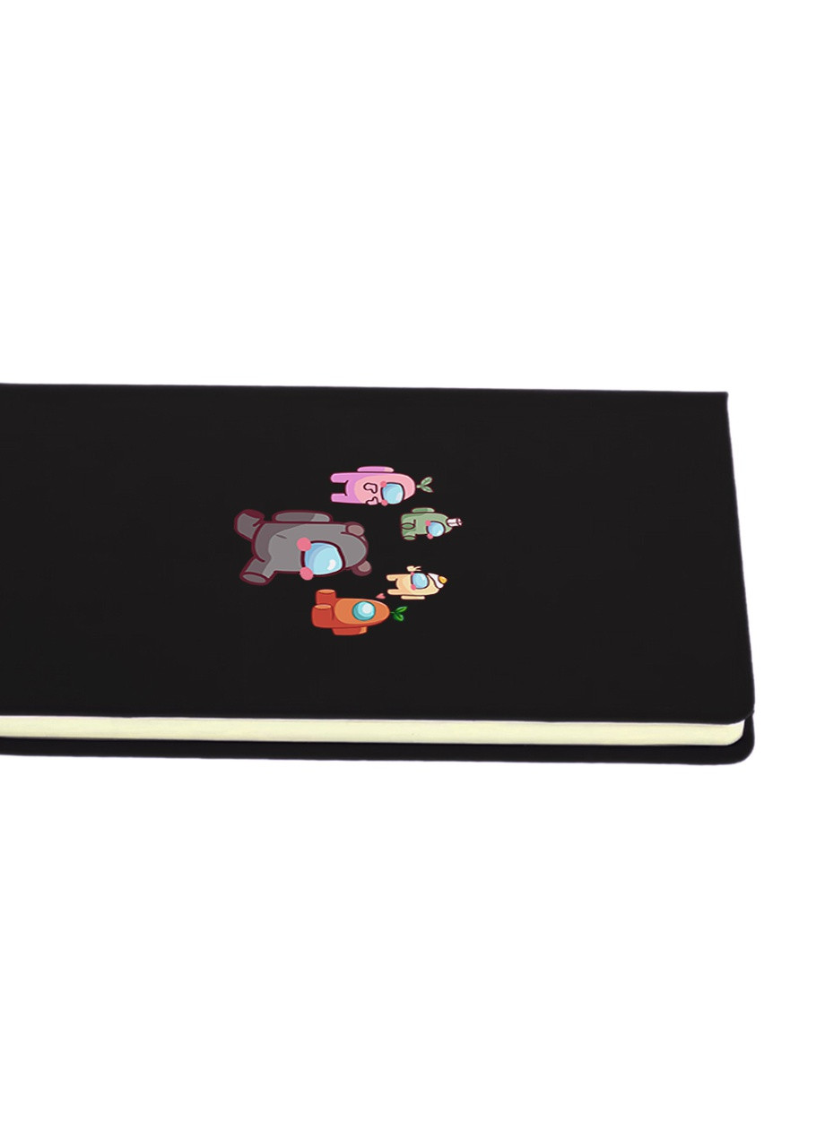 Блокнот А5 Амонг Ас (Among Us) Черный (92228-2407-BK) MobiPrint (257329051)