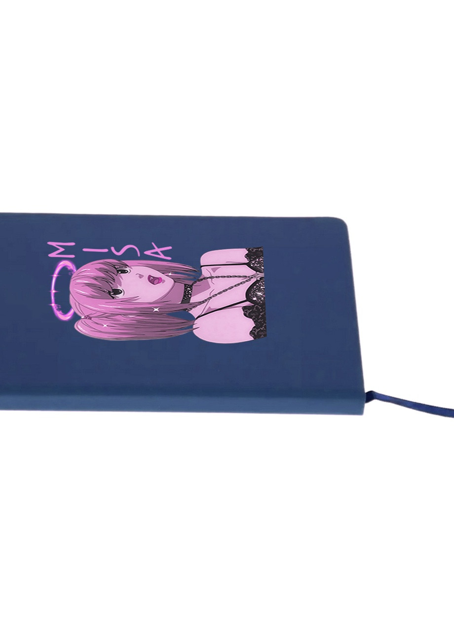 Блокнот А5 Міса Амане Зошит смерті (Misa Amane Death Note) Темно-синій (92228-2827-NB) MobiPrint (257325750)