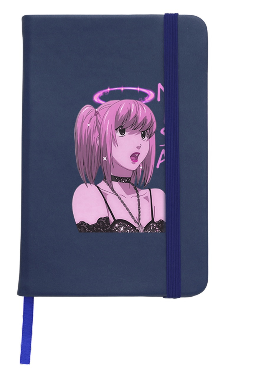 Блокнот А5 Міса Амане Зошит смерті (Misa Amane Death Note) Темно-синій (92228-2827-NB) MobiPrint (257325750)