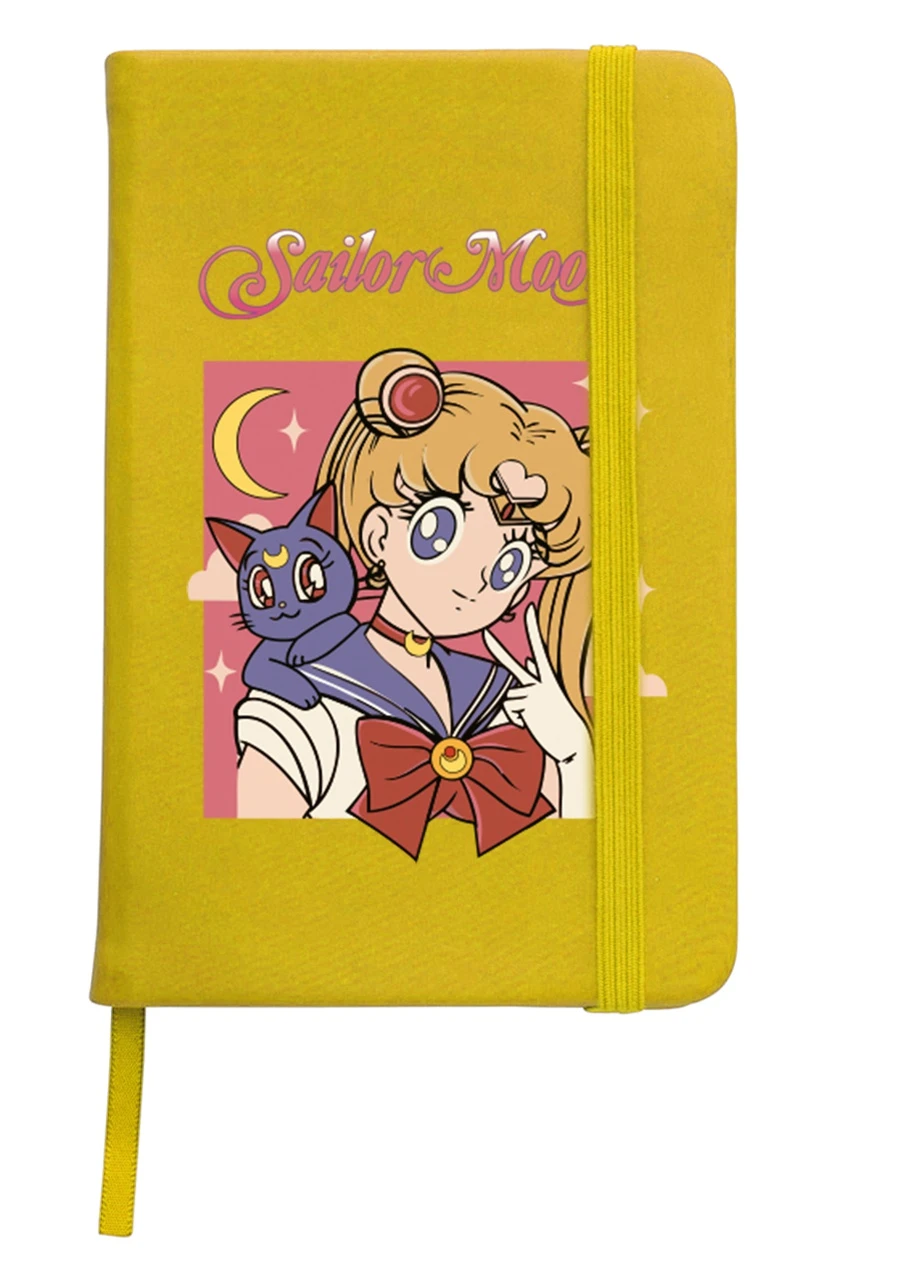 Блокнот А5 Сейлор Мун (Sailor Moon) Жовтий (92228-2659-SY) MobiPrint (257322403)