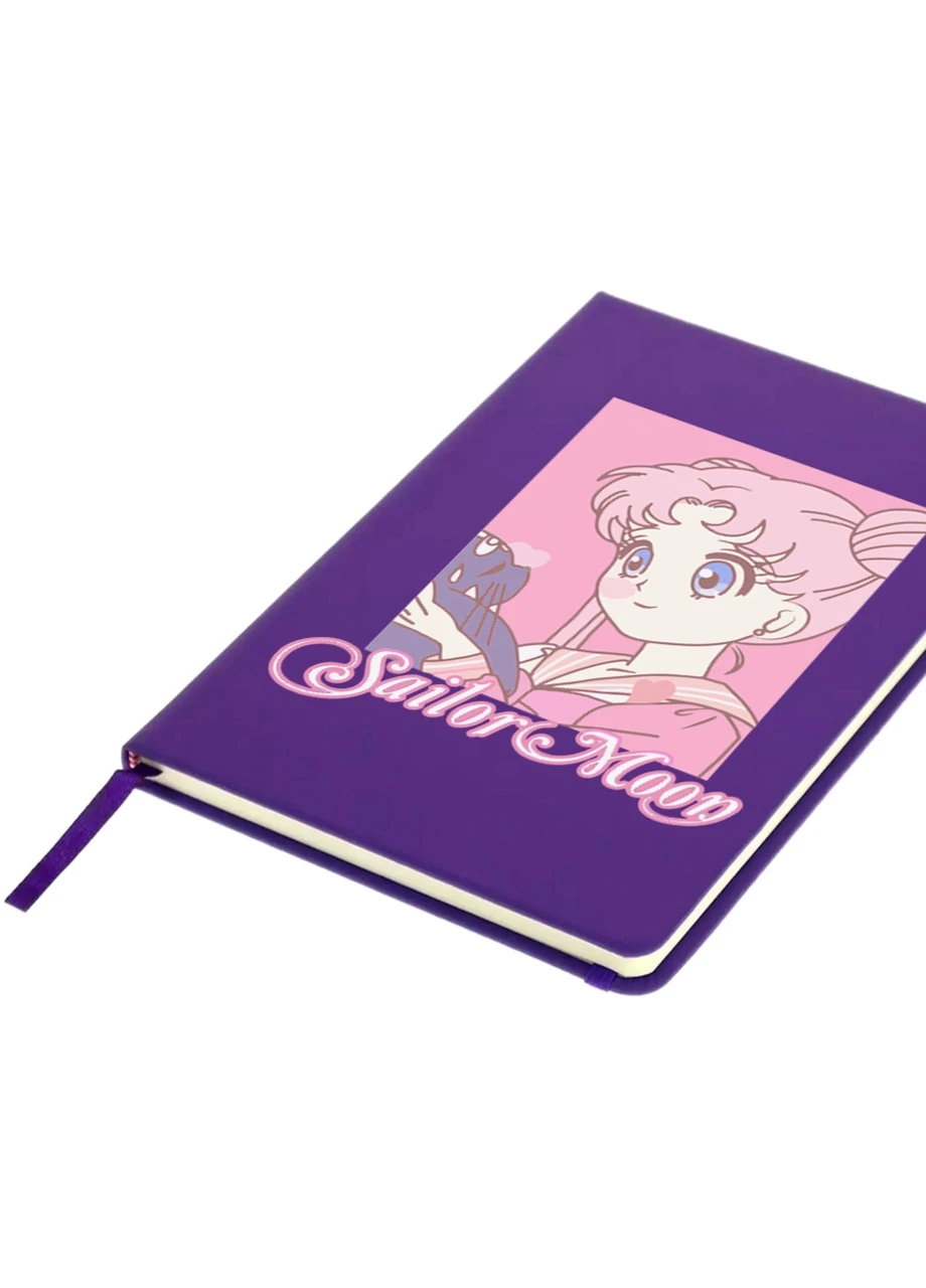 Блокнот А5 Сейлор Мун (Sailor Moon) Фиолетовый (92228-2914-PU) MobiPrint (257325408)