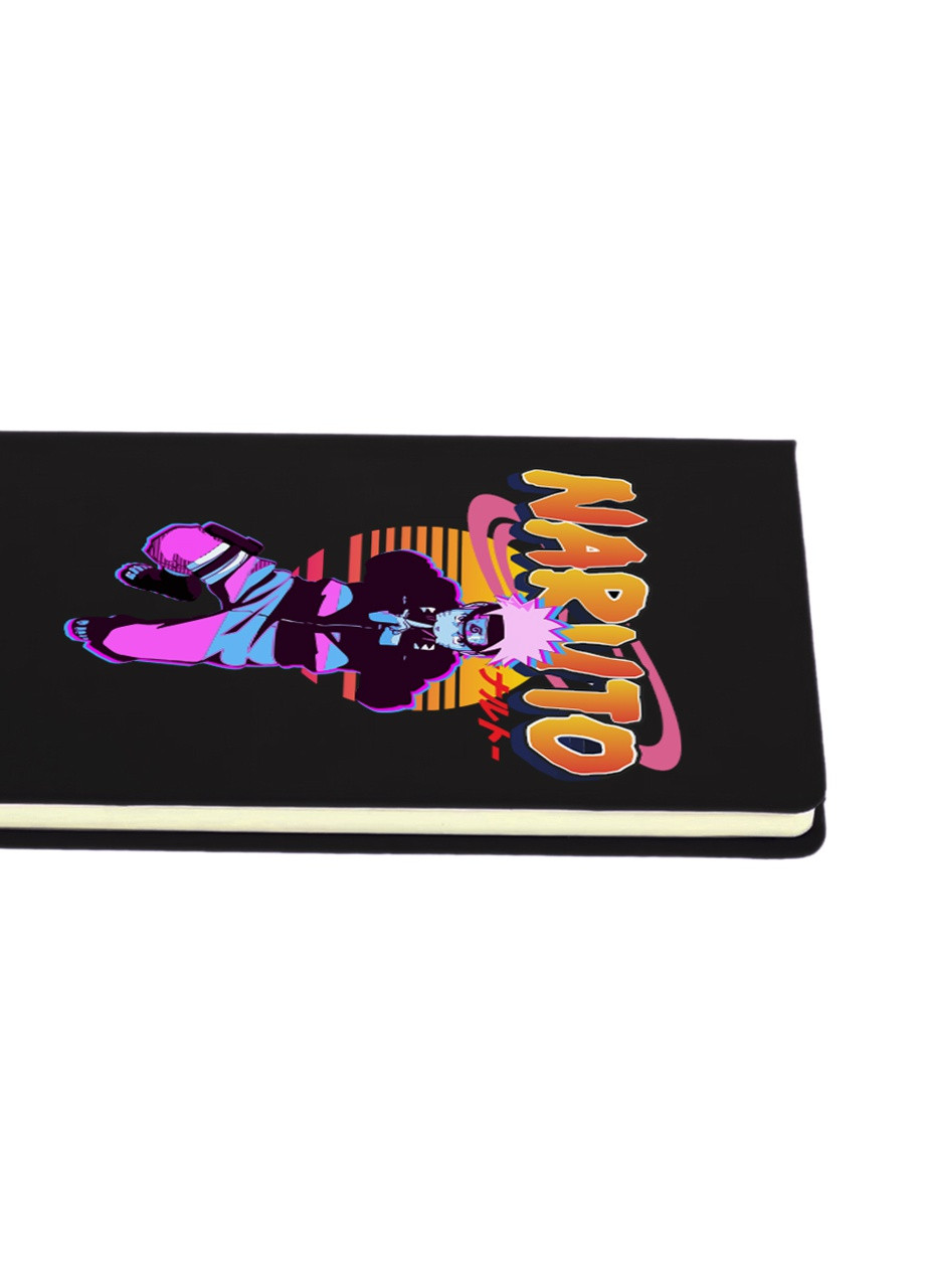 Блокнот А5 Наруто Узумаки (Naruto Uzumaki) Черный (92228-2629-BK) MobiPrint (257323961)