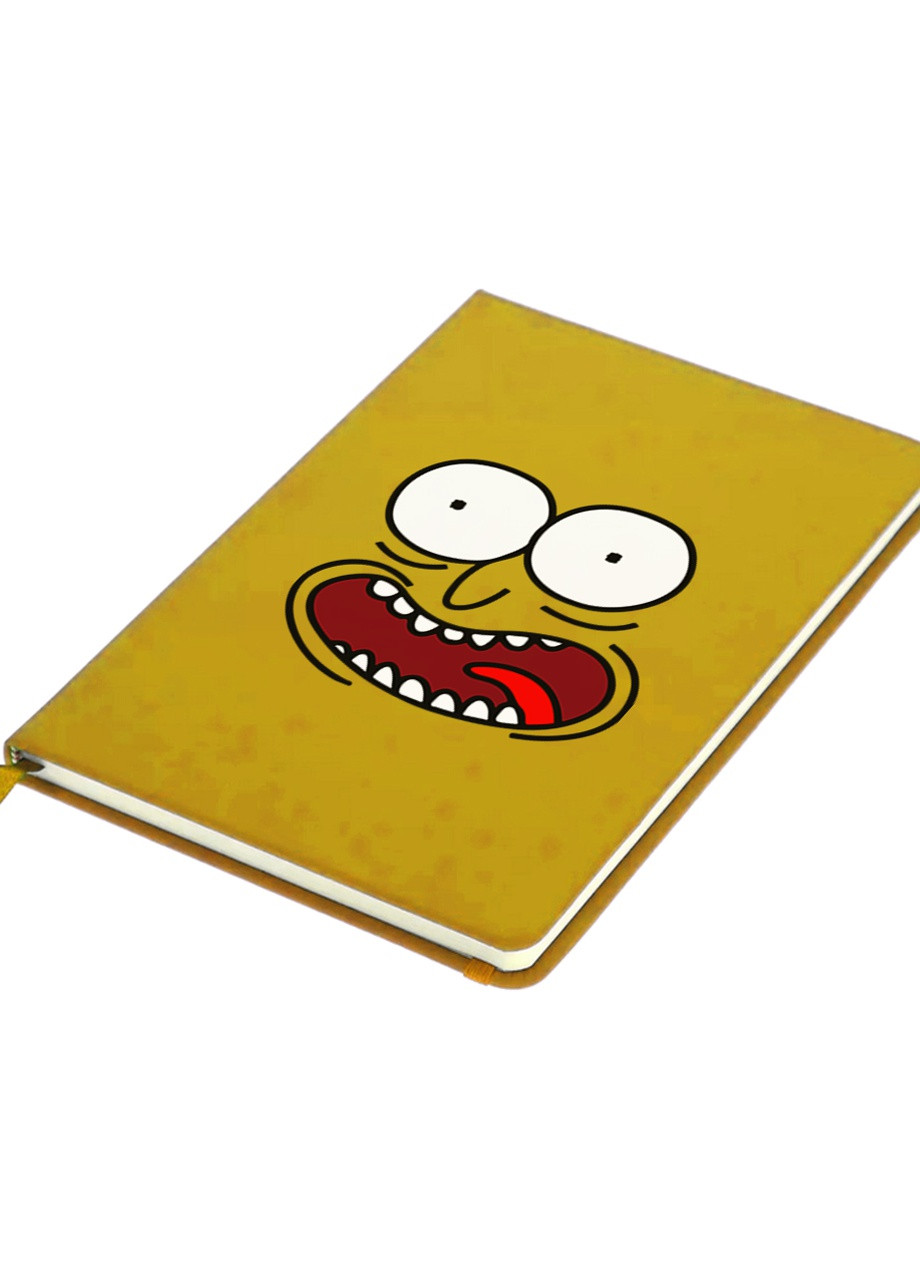 Блокнот А5 Рік Санчез Рік та Морті (Rick Sanchez Rick and Morty) Жовтий (92228-2632-SY) MobiPrint (257323055)