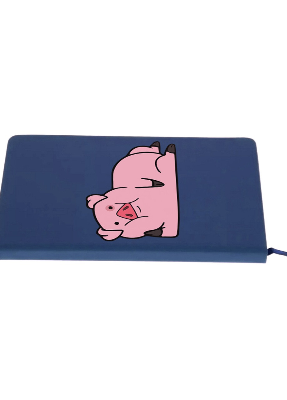Блокнот А5 Пухля Гравіті Фолз (Waddles Gravity Falls) Темно-синій (92228-2626-NB) MobiPrint (257321647)