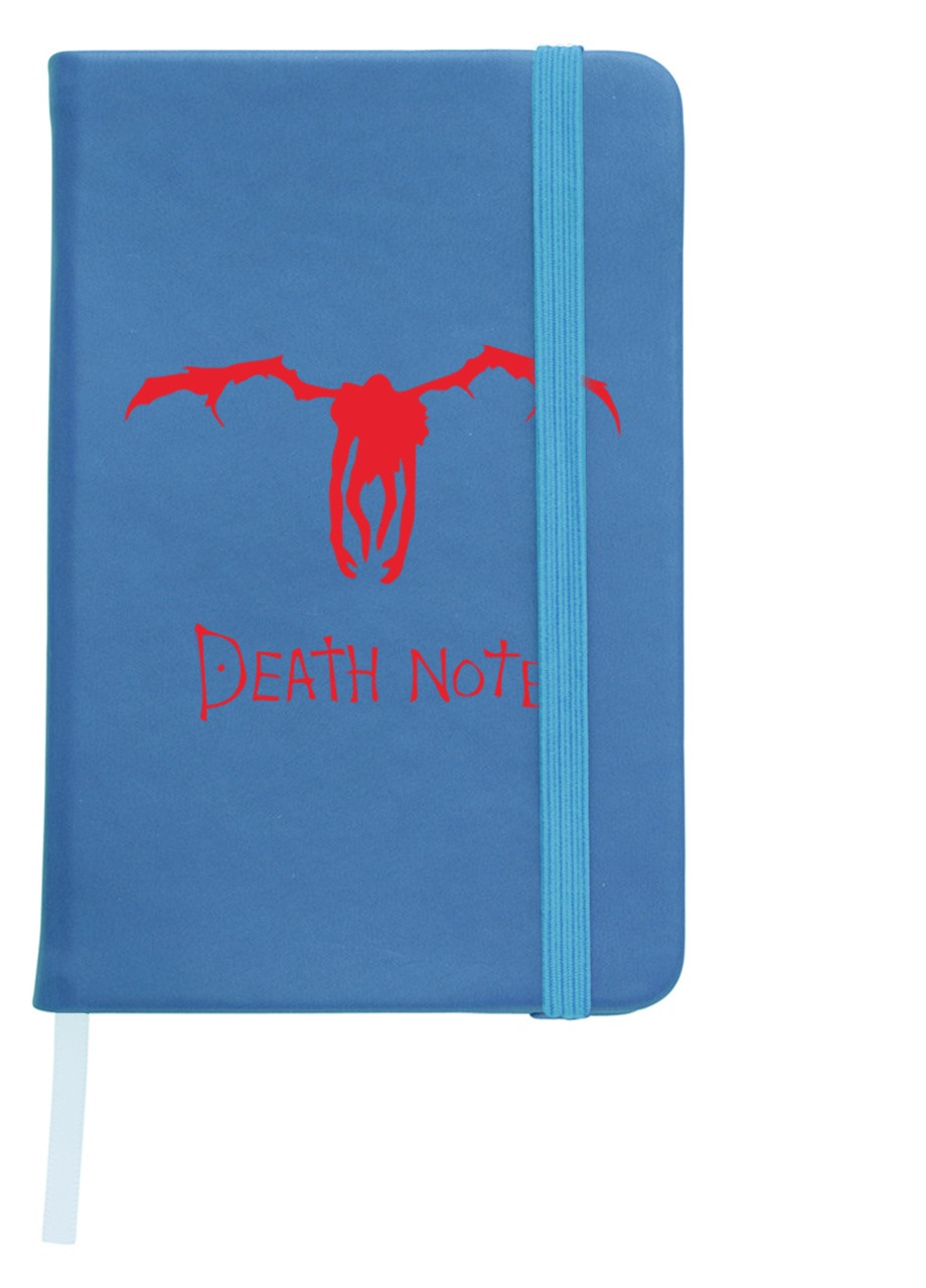 Блокнот А5 Рюк Зошит смерті (Death Note) Світло-блакитний (92228-2654-SK) MobiPrint (257327934)