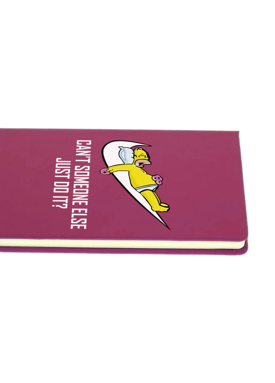 Блокнот А5 Гомер Сімпсони Малиновий (92228-2043-FU) MobiPrint (257328046)