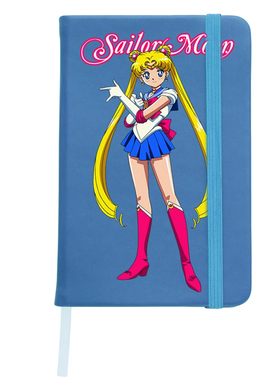Блокнот А5 Сейлор Мун (Sailor Moon) Світло-блакитний (92228-2916-SK) MobiPrint (257328483)