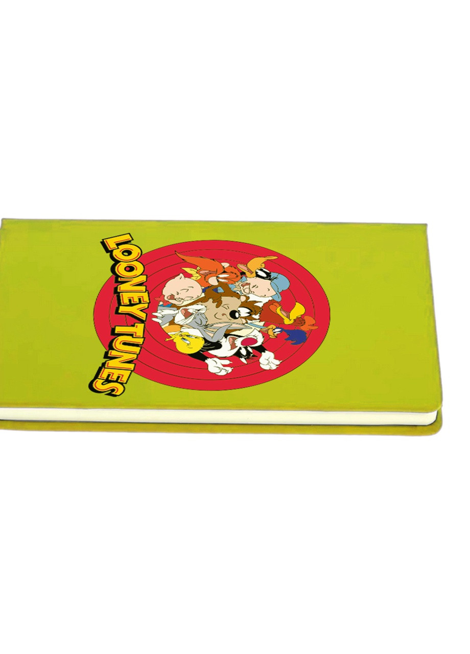 Блокнот А5 Луні Тюнз (Looney Tunes) Салатовий (92228-2880-LM) MobiPrint (257322233)