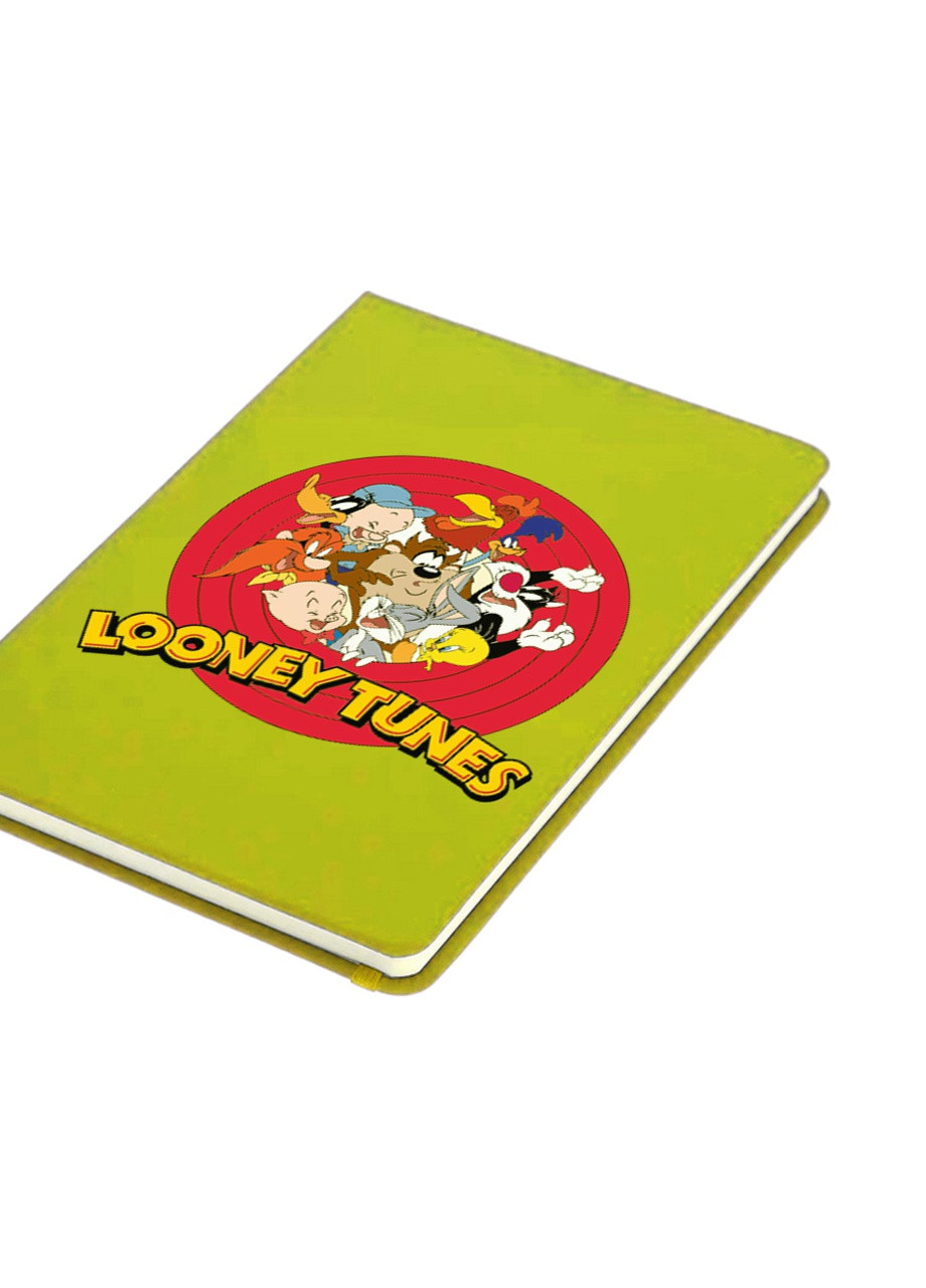 Блокнот А5 Луні Тюнз (Looney Tunes) Салатовий (92228-2880-LM) MobiPrint (257322233)