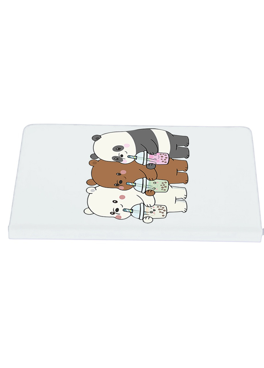 Блокнот А5 Вся правда о медведях (We Bare Bears) Белый (92228-2896-WT) MobiPrint (257321701)