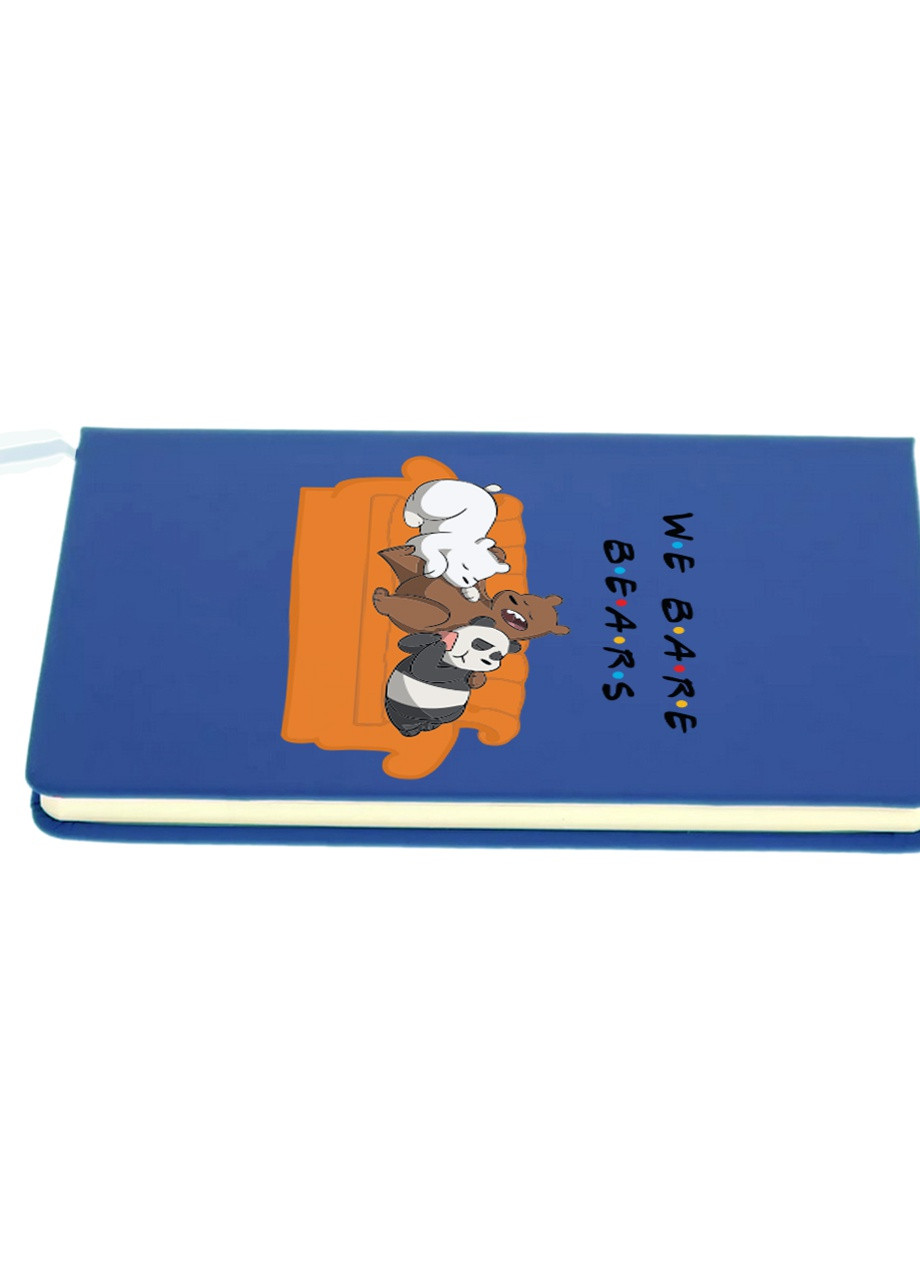 Блокнот А5 Вся правда про ведмедів (We Bare Bears) Світло-блакитний (92228-2890-SK) MobiPrint (257322759)