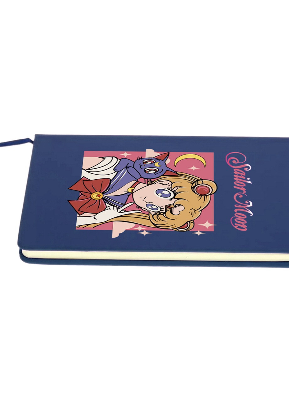 Блокнот А5 Сейлор Мун (Sailor Moon) Темно-синий (92228-2659-NB) MobiPrint (257321802)
