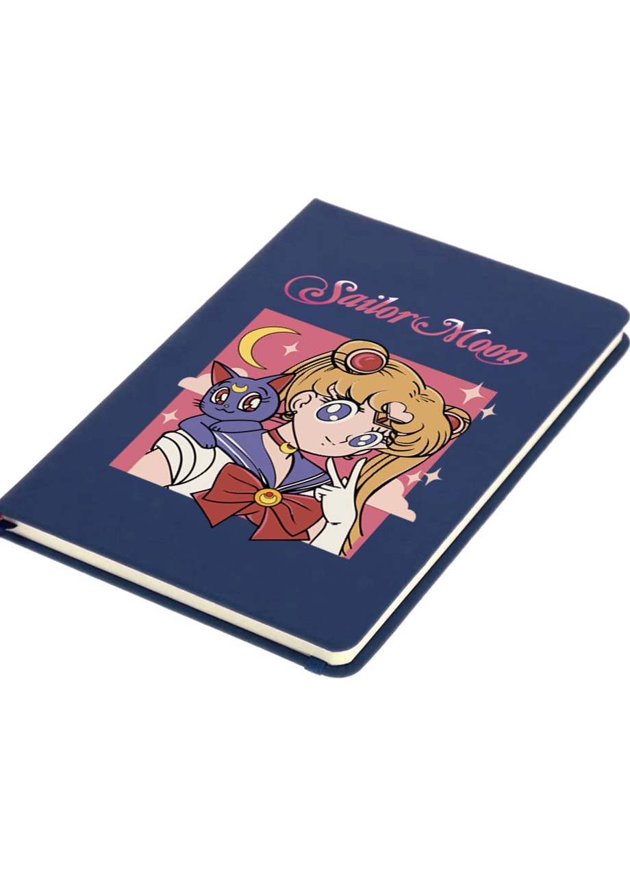 Блокнот А5 Сейлор Мун (Sailor Moon) Темно-синій (92228-2659-NB) MobiPrint (257321802)