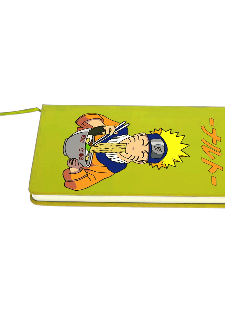 Блокнот А5 Наруто Узумакі (Naruto Uzumaki) Салатовий (92228-2818-LM) MobiPrint (257324232)