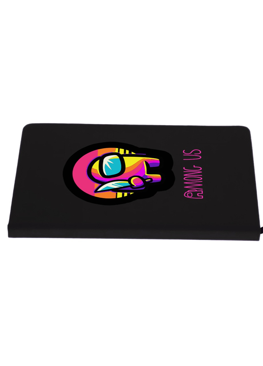 Блокнот А5 Амонг Ас (Among Us) Черный (92228-2406-BK) MobiPrint (257326214)