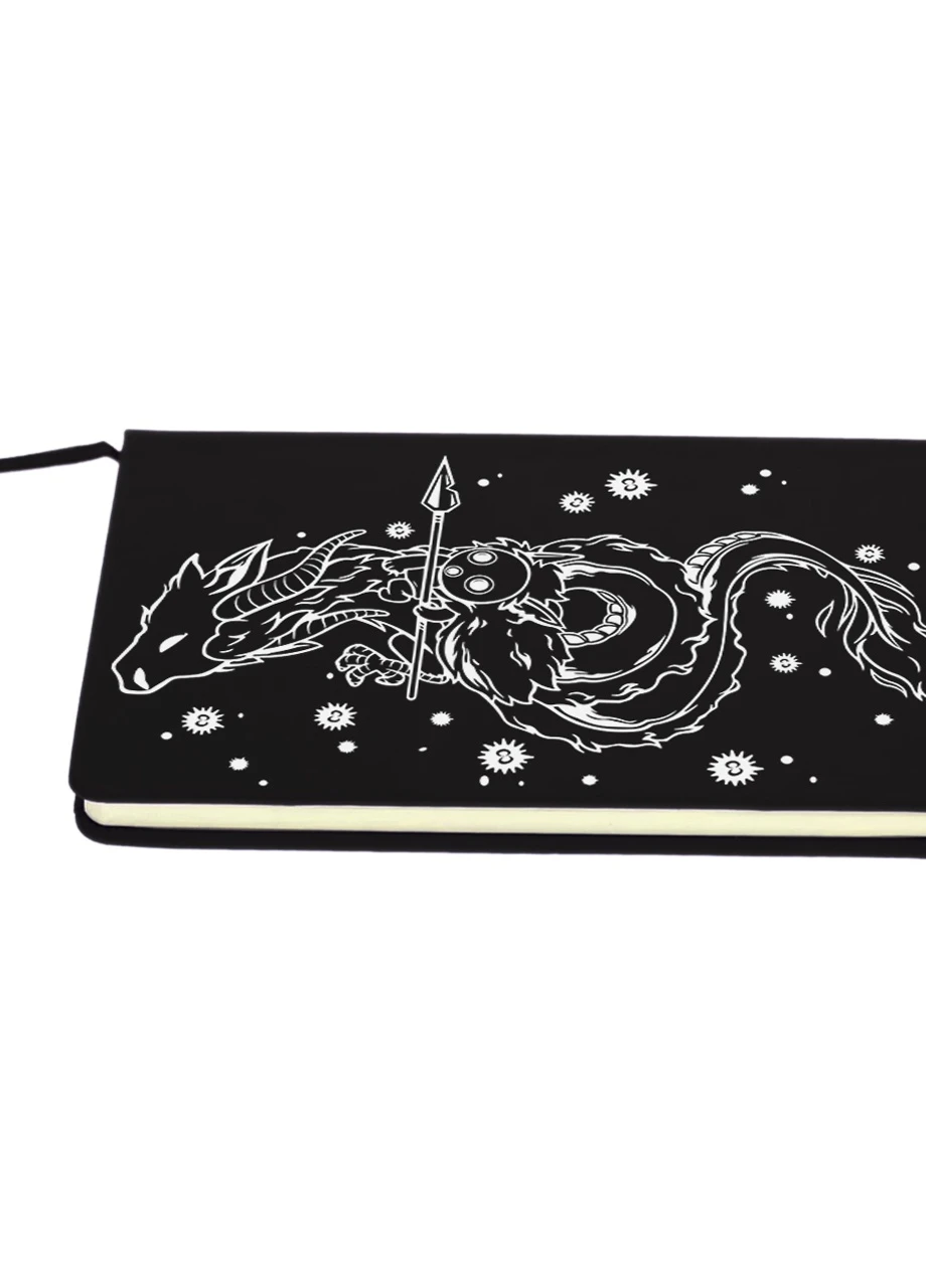 Блокнот А5 Хаку Віднесені привидами (Spirited Away) Чорний (92228-2833-BK) MobiPrint (257326726)