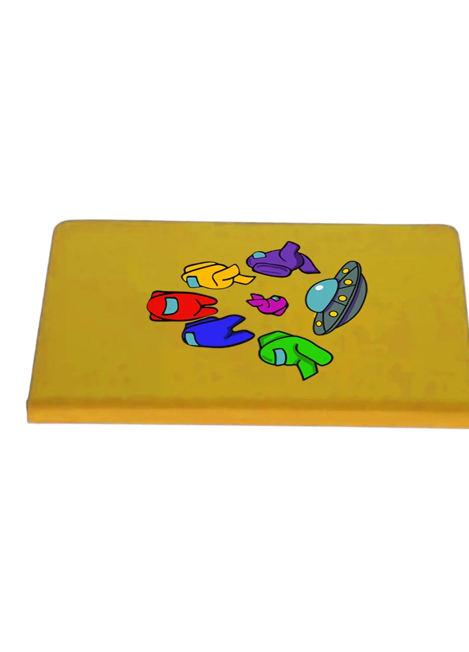 Блокнот А5 Амонг Ас (Among Us) Жовтий (92228-2585-SY) MobiPrint (257322111)