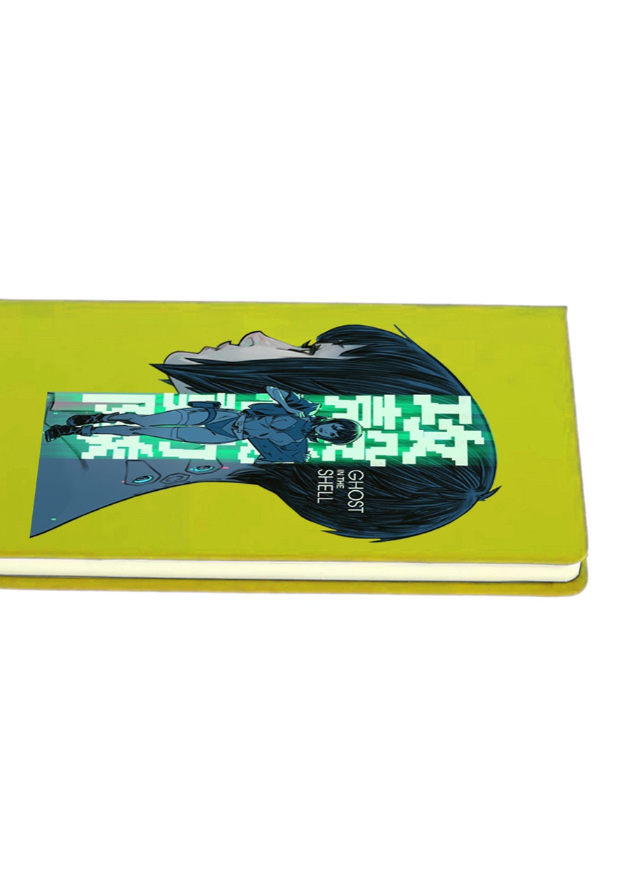Блокнот А5 Мотоко Кусанаги Призрак в доспехах (Ghost in the Shell) Салатовый (92228-2651-LM) MobiPrint (257323807)