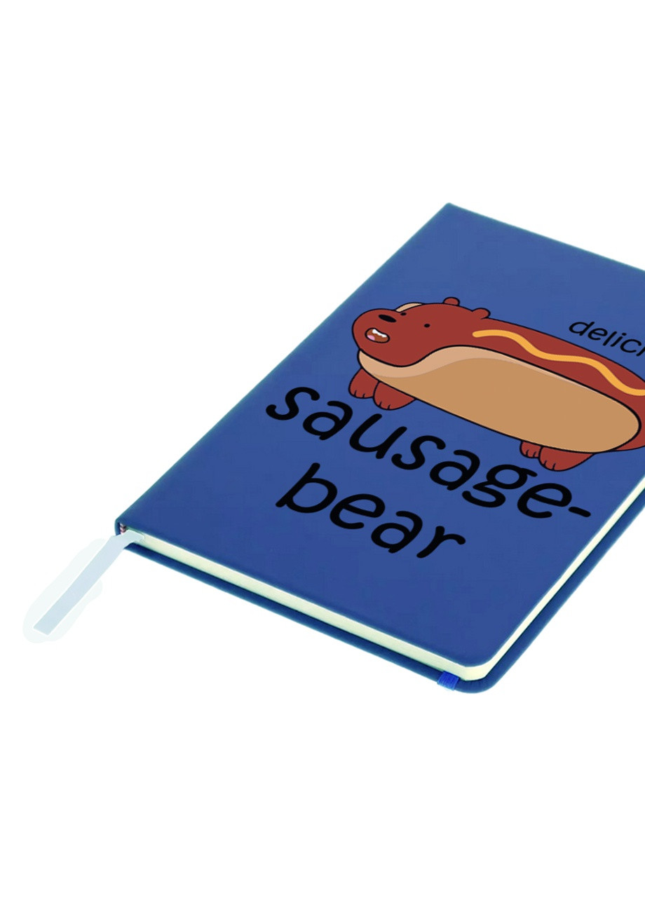 Блокнот А5 Вся правда про ведмедів (We Bare Bears) Світло-блакитний (92228-2906-SK) MobiPrint (257324926)