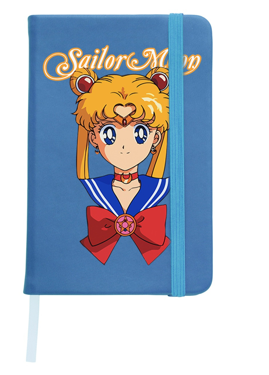Блокнот А5 Сейлор Мун (Sailor Moon) Светло-голубой (92228-2915-SK) MobiPrint (257328967)