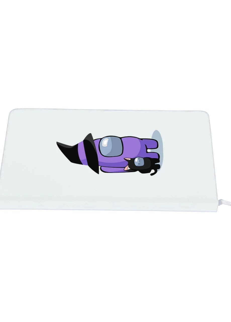 Блокнот А5 Амонг Ас Фіолетовий (Among Us Violet) Білий (92228-2423-WT) MobiPrint (257324691)