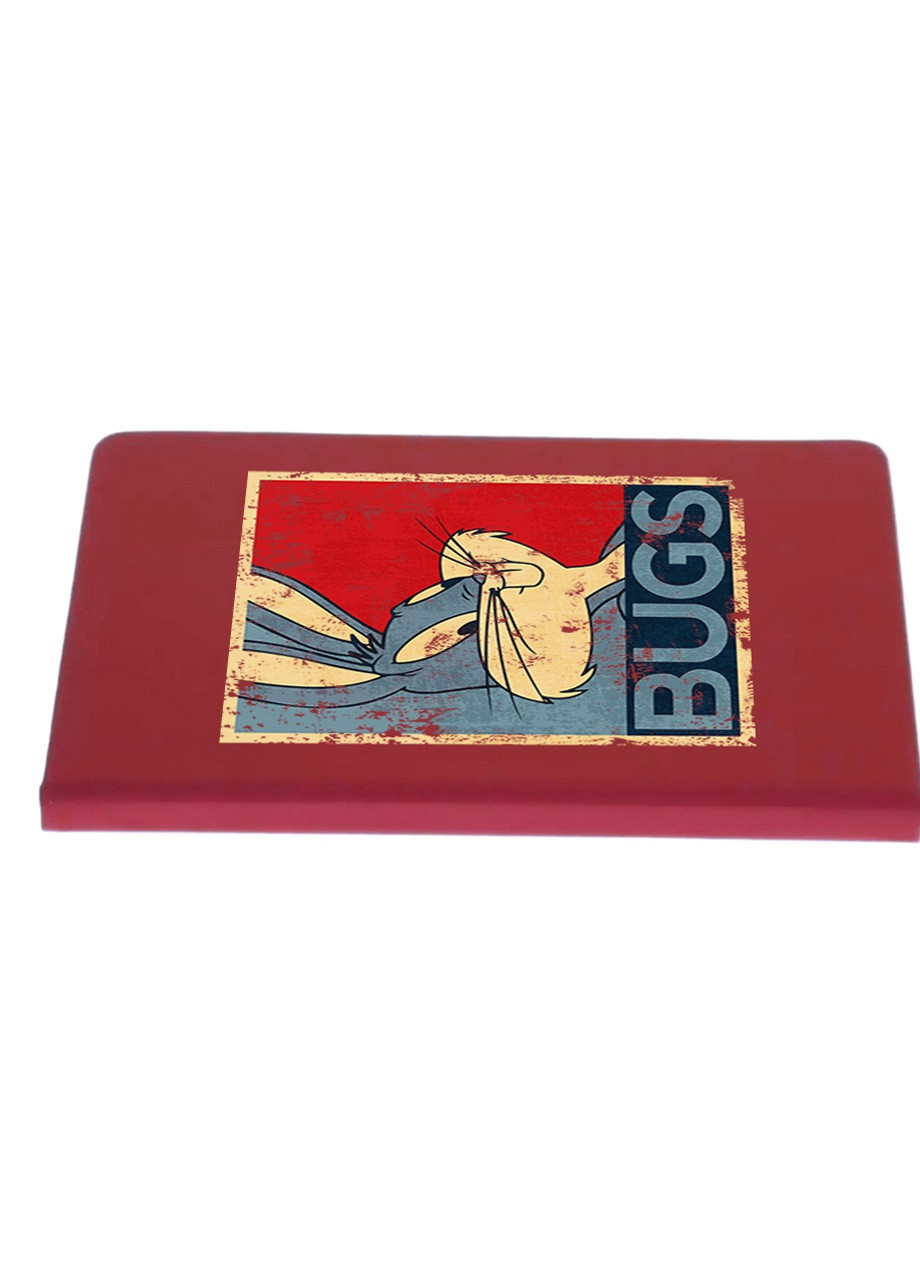Блокнот А5 Багз Банні Луні Тюнз (Bugs Bunny Looney Tunes) Червоний (92228-2879-RD) MobiPrint (257327220)