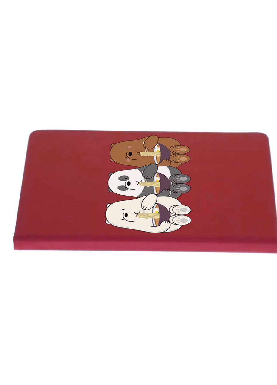 Блокнот А5 Вся правда о медведях (We Bare Bears) Красный (92228-2897-RD) MobiPrint (257325510)