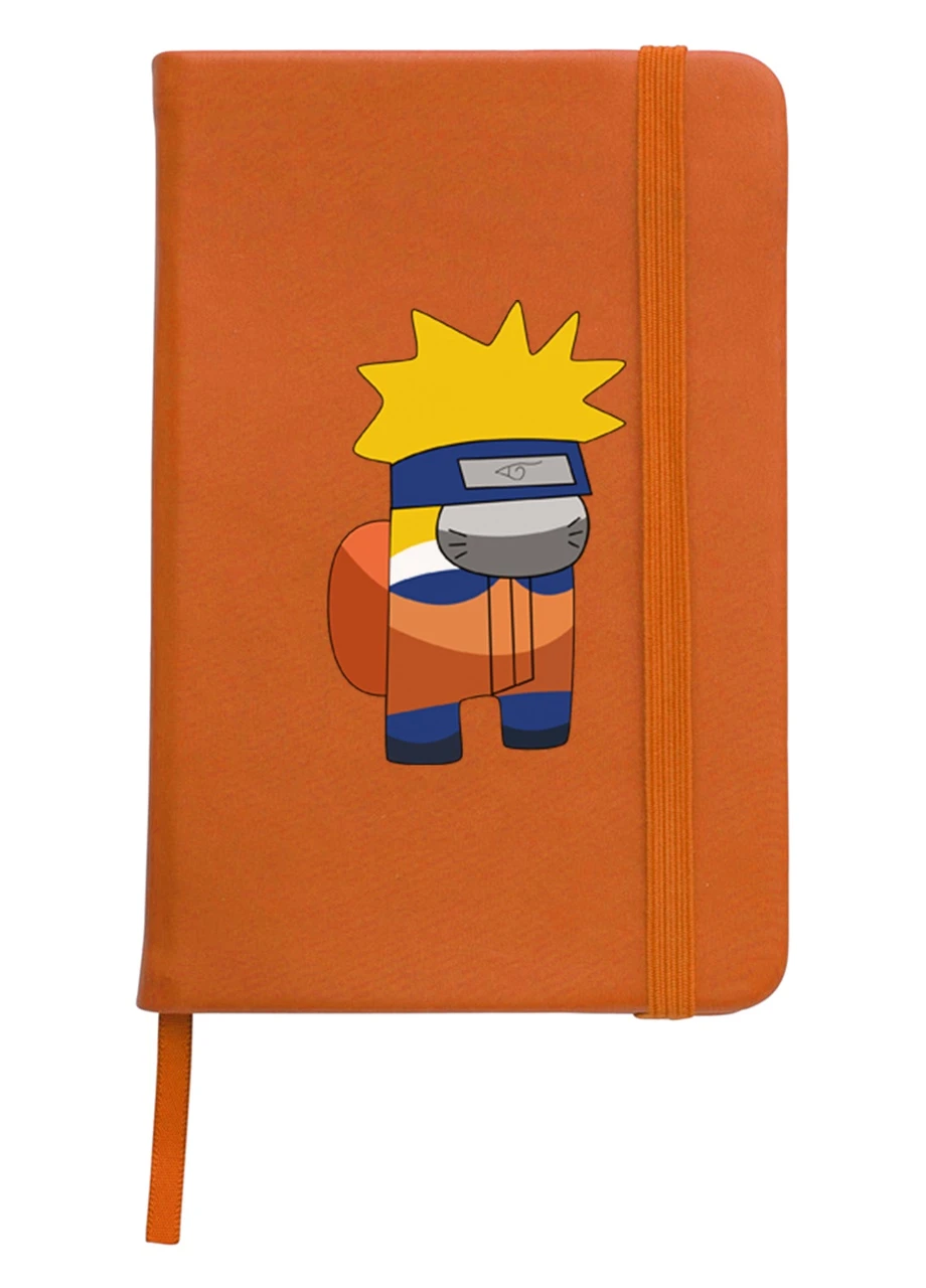 Блокнот А5 Амонг Ас Наруто (Naruto Among us) Оранжевый (92228-2424-OG) MobiPrint (257327431)