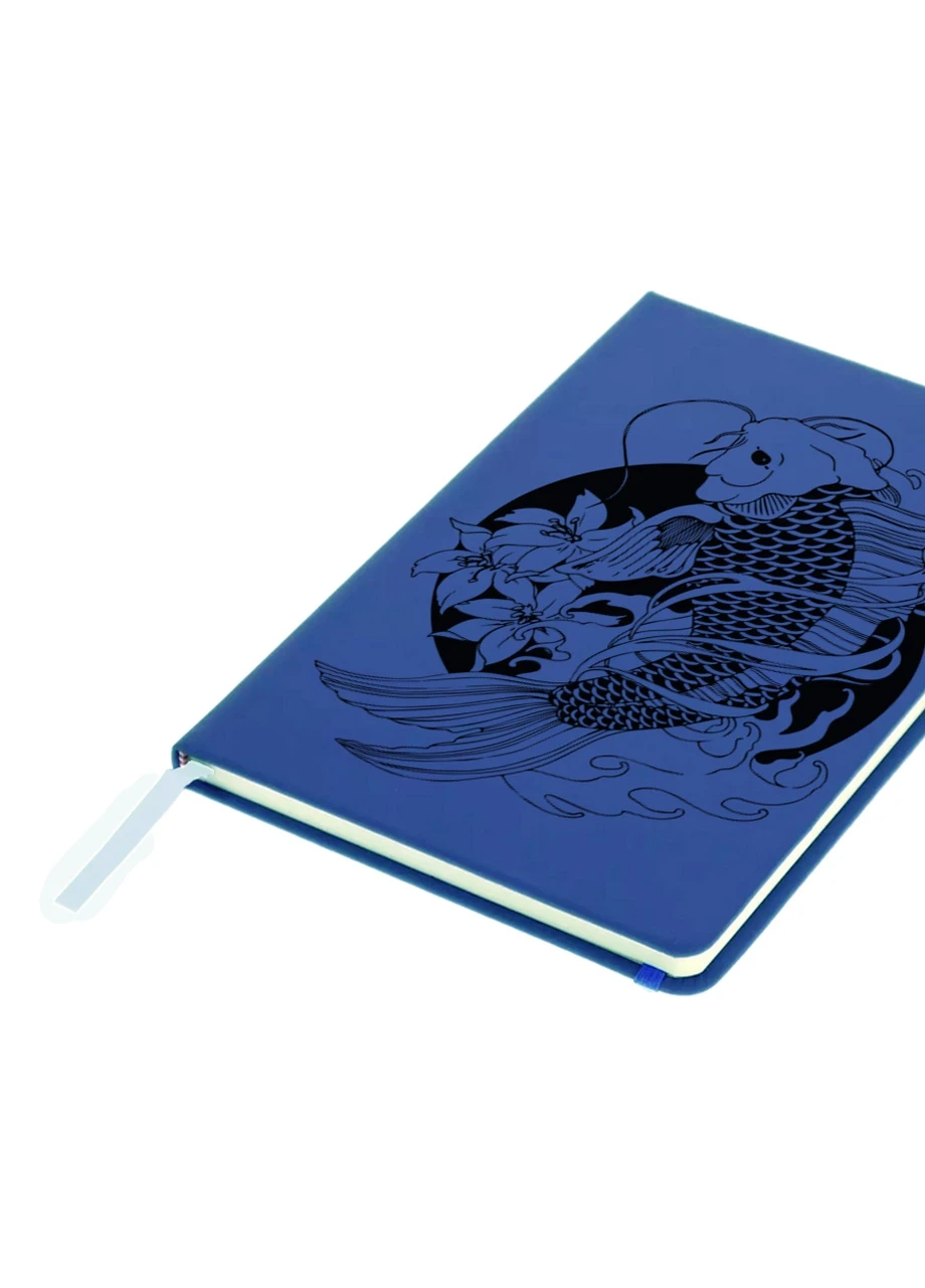 Блокнот А5 Рибка Кої (Koi Fish) Світло-блакитний (92228-2858-SK) MobiPrint (257328397)
