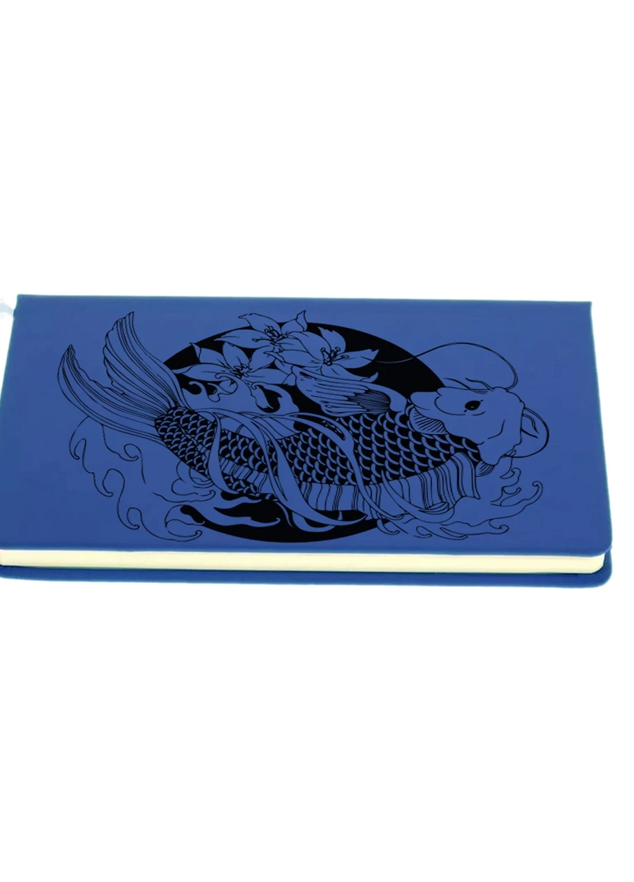 Блокнот А5 Рибка Кої (Koi Fish) Світло-блакитний (92228-2858-SK) MobiPrint (257328397)
