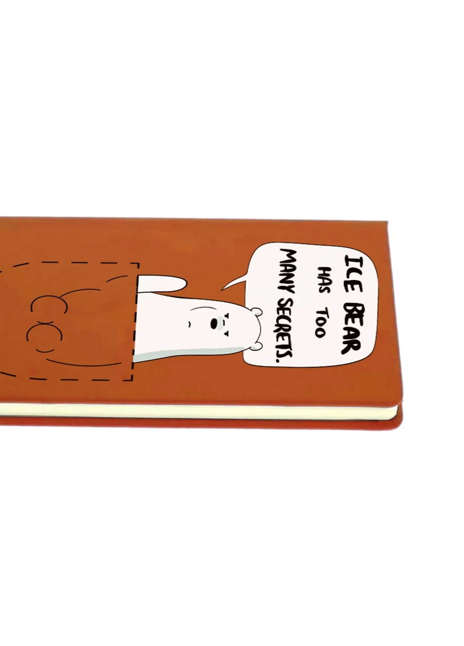 Блокнот А5 Вся правда про ведмедів (We Bare Bears) Помаранчевий (92228-2904-OG) MobiPrint (257325906)