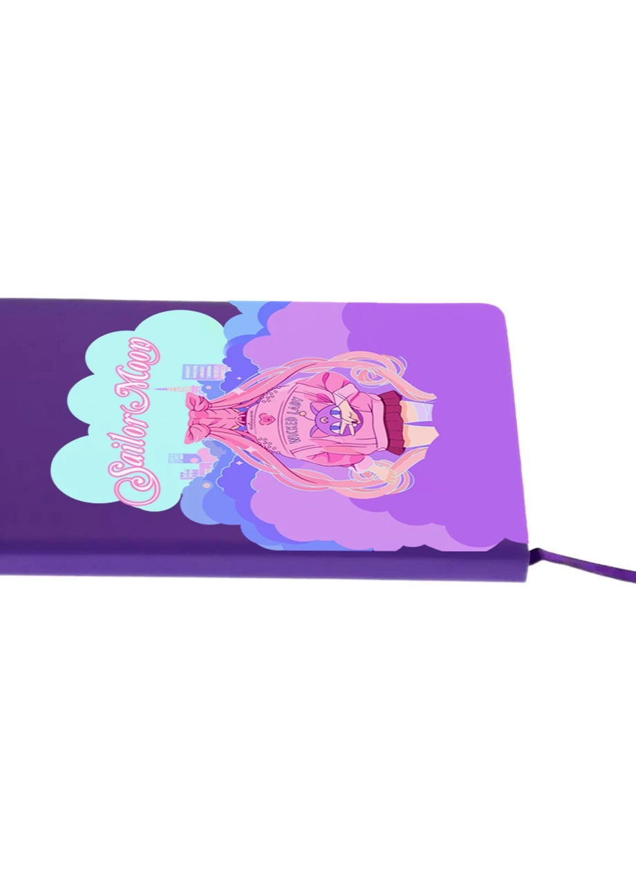 Блокнот А5 Сейлор Мун (Sailor Moon) Фиолетовый (92228-2913-PU) MobiPrint (257325442)